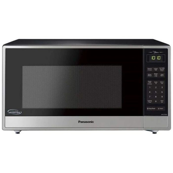 Micro-onde 1200 W 1.6 pi. cu. Panasonic NNST765SC  Inox Capacité 1.6 pied cubic  puissance 1200 watt  Encastrable
