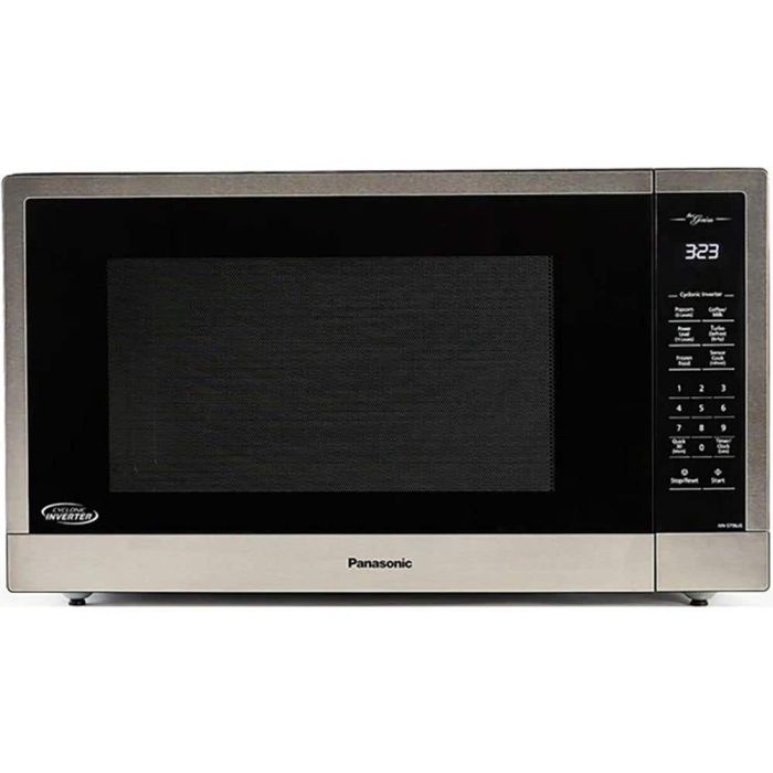 Micro-onde 1200 W 2.2 pi. cu. Panasonic NNST96JSC  Inox Capacité 2.2 pied cubic  puissance 1200 watt  Encastrable