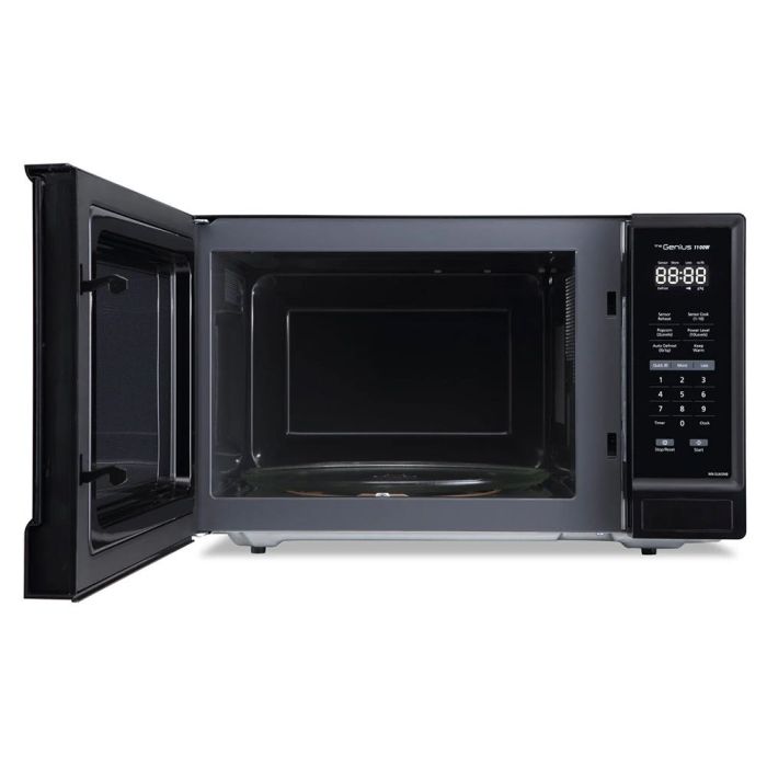 Micro-onde 1100 W 1.3 pi. cu. Panasonic NNSU65NBC  Noir Capacité 1.3 pied cubic  puissance 1100 watt  Encastrable