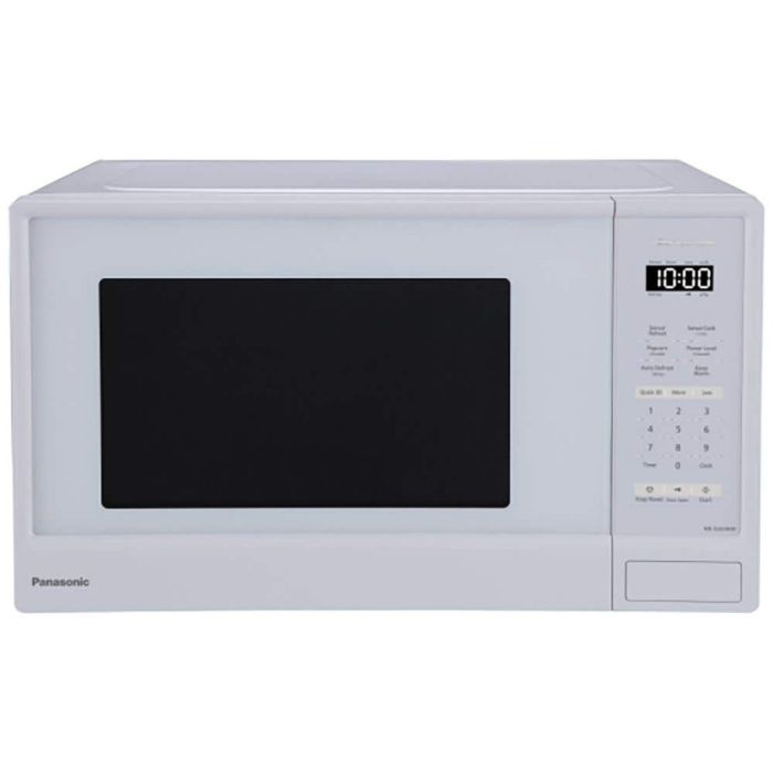Microwave 1100 W 1.3 cu. ft. Panasonic NNSU65NWC  White Capacity 1.3 cubic feet  power 1100 watt  Built-in