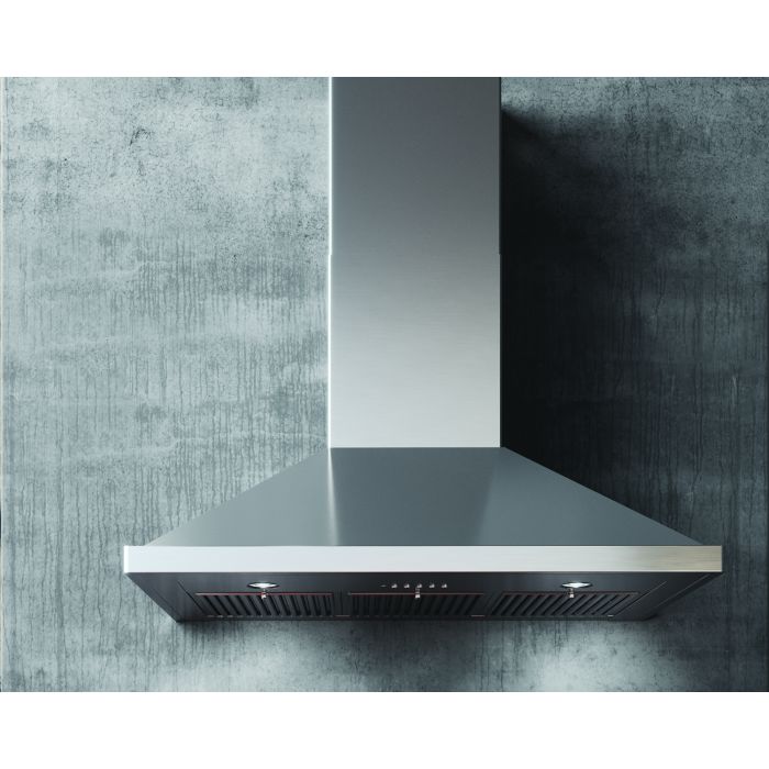30 In. Chimney Hood  600 Cubic feet per minute Faber NOPR30SSV Stainless  Over the Range  600 cubic feet per minute