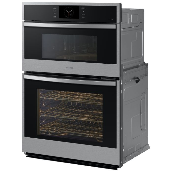 Oven Combo Samsung NQ70CG600DSRAA  in Stainless  Oven 1 Steam Self-Clean Built-in width 30