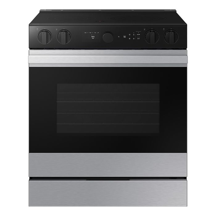 30 In. Ceramic Glass Range Samsung NSE6DG8700SRAC  Stainless  5 Burners     Capacity 6.3 cubic feet  175°F (80°C) - 550°F (285°C) Watts  Width 30 inches