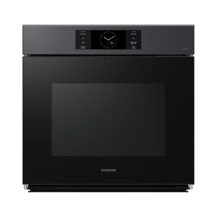 Wall oven  Samsung NV51CG700SMTAA Black Stainless    Capacity  5.1 cubic feet  3000 Watts  Built-in Width 29 inches