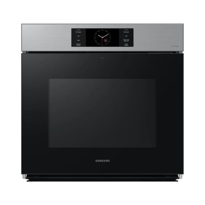 Wall oven  Samsung NV51CG700SSRAA Stainless   Capacity  5.1 cubic feet  3000 Watts  Built-in Width 29 inches