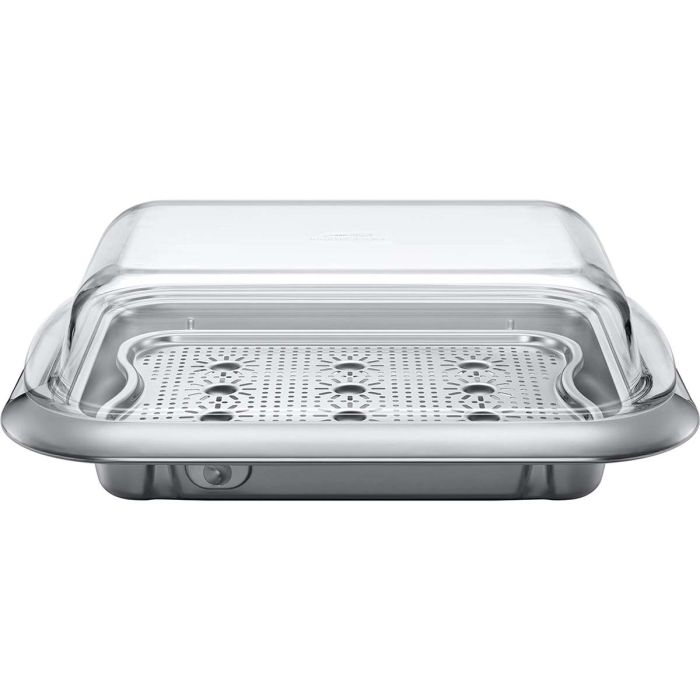 Plateau de cuisson vapeur Samsung NV-AS7000CS/AA en Inox présenté par Corbeil Electroménager