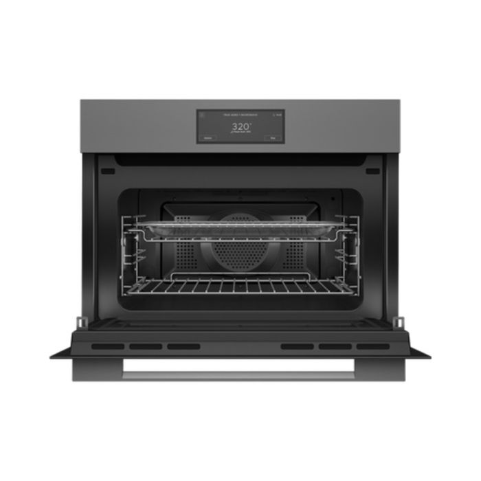 Wall oven  Fisher & Paykel OM24NMUG5 Grey   Capacity  1.3 cubic feet   Freestanding Width 24 inches
