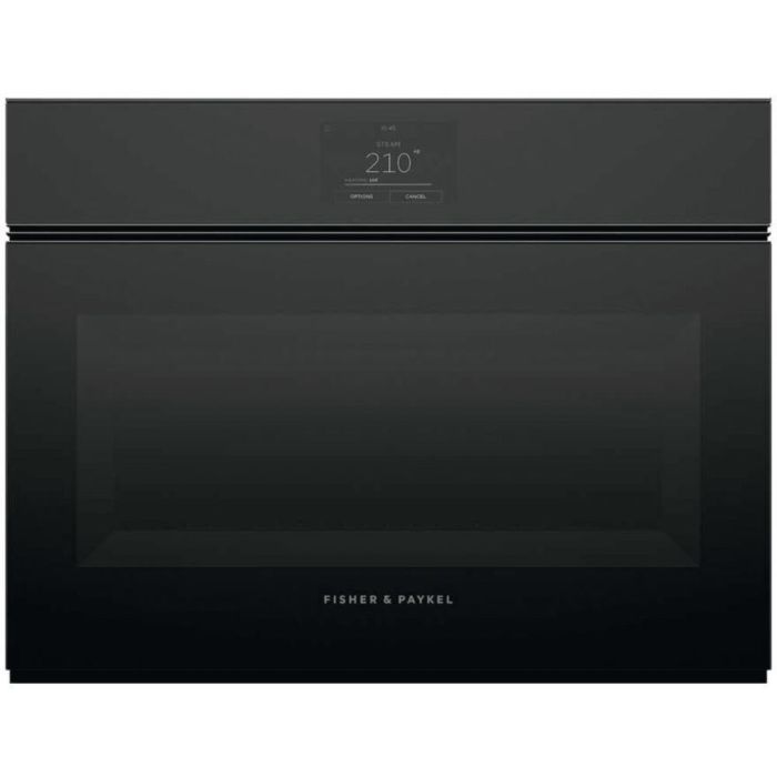 Fours combinés Fisher & Paykel OS24NMTNB1 en Noir  Four 1 Micro-Onde à Convection Montage mural largeur 24