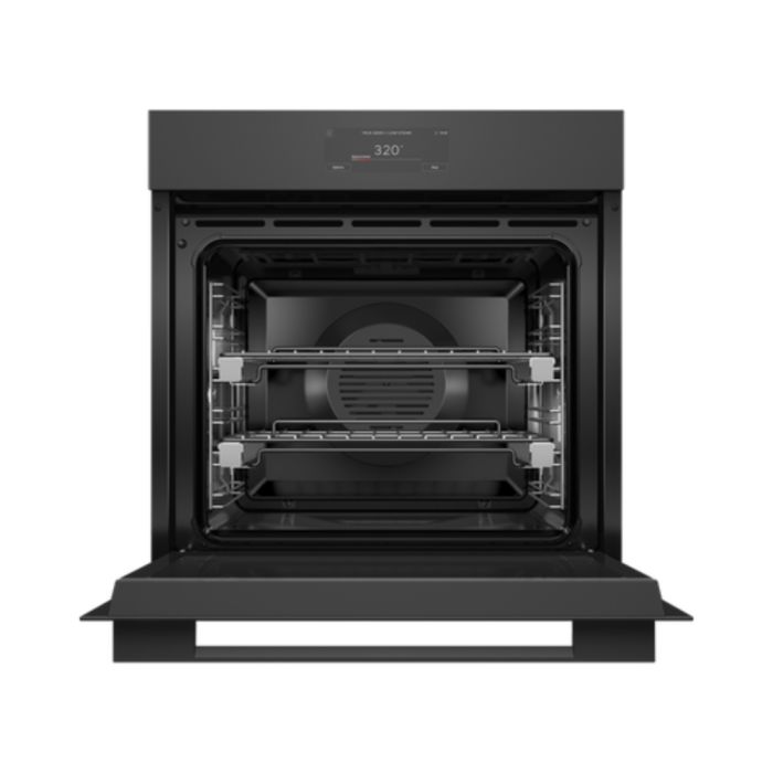 Wall oven  Fisher & Paykel OS24SAMHUB5 Black   Capacity  2.5 cubic feet   Freestanding Width 24 inches