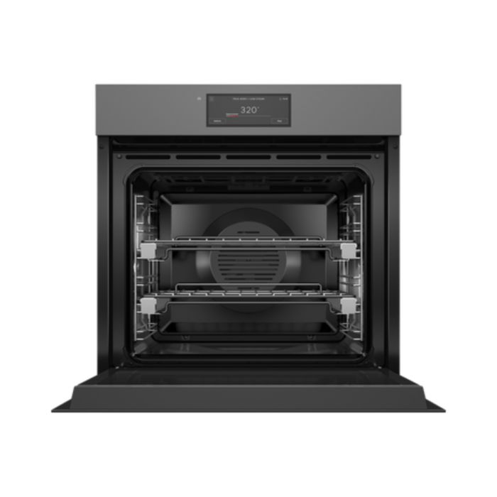 Wall oven  Fisher & Paykel OS24SAMHUNG5 Grey   Capacity  2.5 cubic feet   Freestanding Width 24 inches