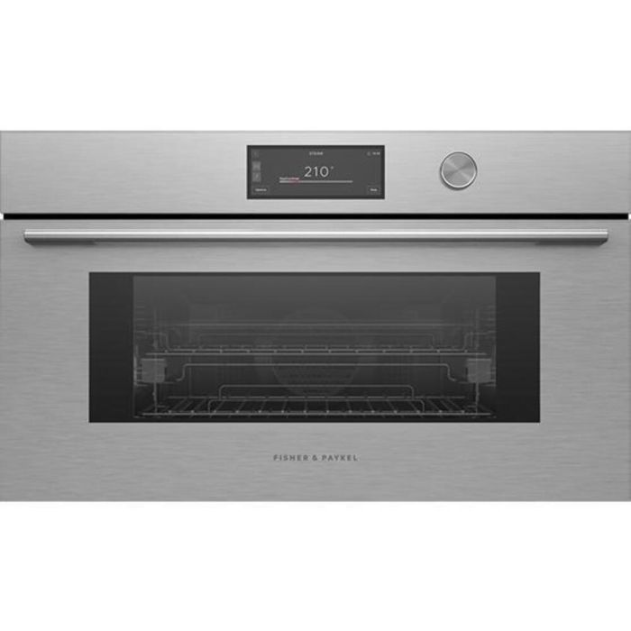Fours combinés Fisher & Paykel OS30NCUDX3 en Argent  Four 1 Convection véritable Encastrable largeur 30