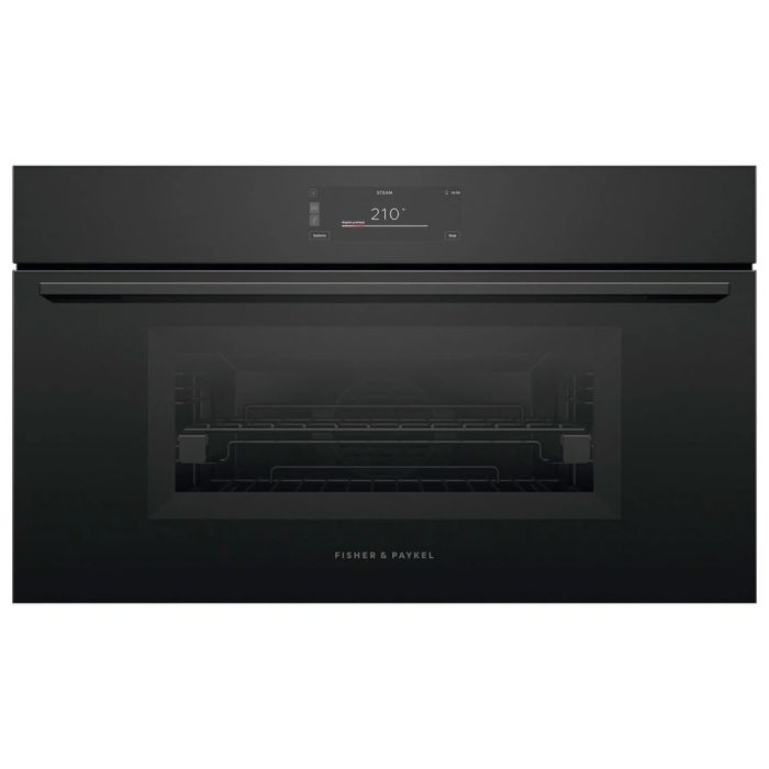 Fours combinés Fisher & Paykel OS30NMUB3 en Noir  Four 1 Combiné vapeur-convection Encastrable largeur 30