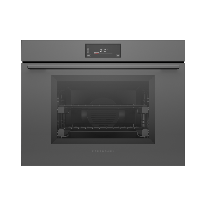 Fours combinés Fisher & Paykel OS30SMUG3 en Gris  Four 1 Combiné vapeur-convection Encastrable largeur 30