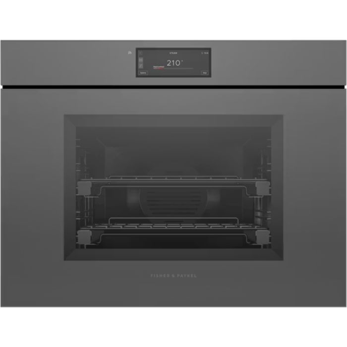 Fours combinés Fisher & Paykel OS30SMUNG3 en Gris  Four 1 Combiné vapeur-convection Encastrable largeur 30