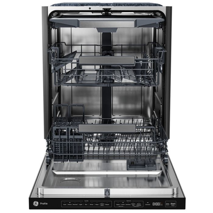 Lave-vaisselle GE Profile PBT700SSVFS 42 dB 23.5 Po. Decibels 42   9 cycles Encastrable   largeur 24 pouces