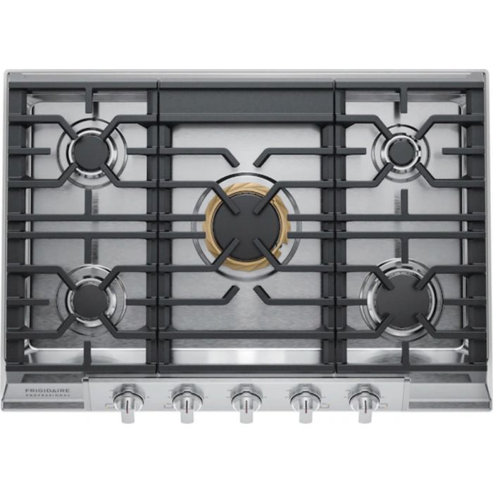 Cooktop Frigidaire Professional PCCG3080AS Gas 5 elements presented by Corbeil