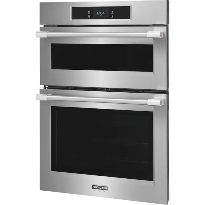 Wall oven  Frigidaire Professional PCWM3085AF Stainless   Capacity  5.3 cubic feet  2500 Watts  Built-in Width 30 inches