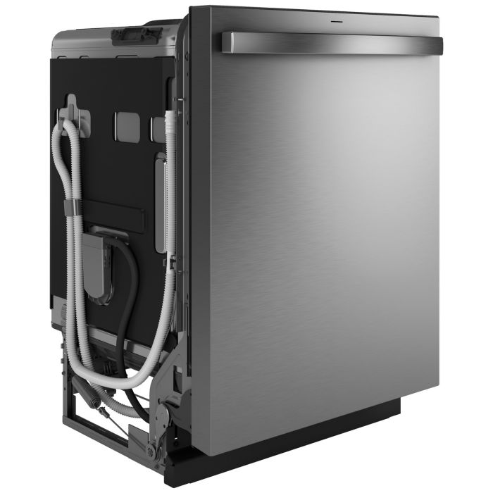 23.75 In. 45 dB Dishwasher GE Profile PDT705SYWFS width 24 inches  45 Decibels  6 cycles  Built-in