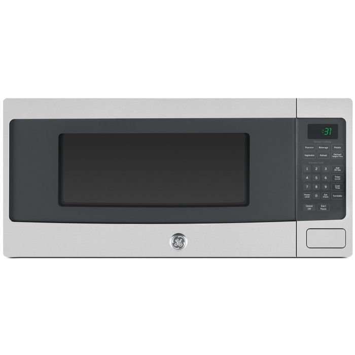 Microwave 800 W 1.1 cu. ft. GE Profile PEM10SFC  Stainless Capacity 1.1 cubic feet  power 800 watt  Portable