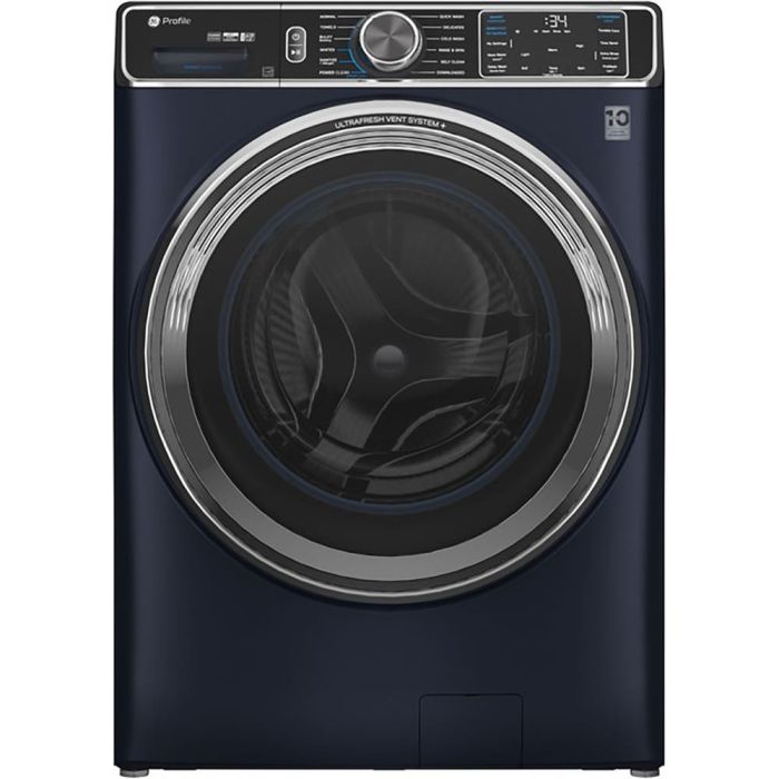 5.3 cu. ft. Front load Washer  GE Profile PFW870SPVRS   Capacity  5.3 cubic feet  12 cycles   Freestanding   Stainless Steel tub