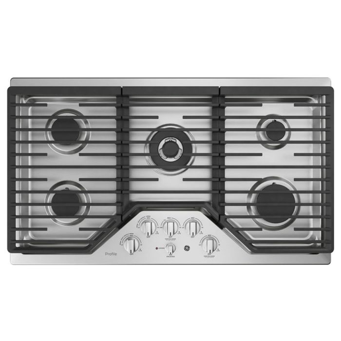 Plaque de cuisson GE Profile PGP9036SLSS Gaz  5 éléments  presenté par Corbeil