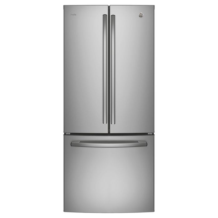 Refrigerator GE Profile PNE21NYRKFS Stainless  Capacity 20.8 cubic feet French Door   width 30 inches