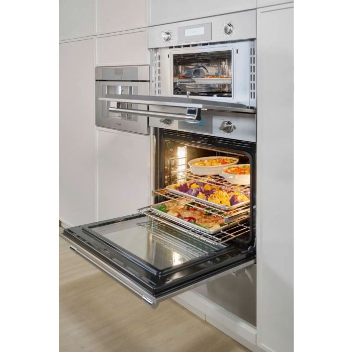 Oven Combo Thermador PODMCW31W  in Stainless   width 30