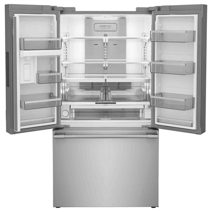 Refrigerator Frigidaire Professional PRFG2383AF Stainless  Capacity 23.3 cubic feet French Door   width 36 inches