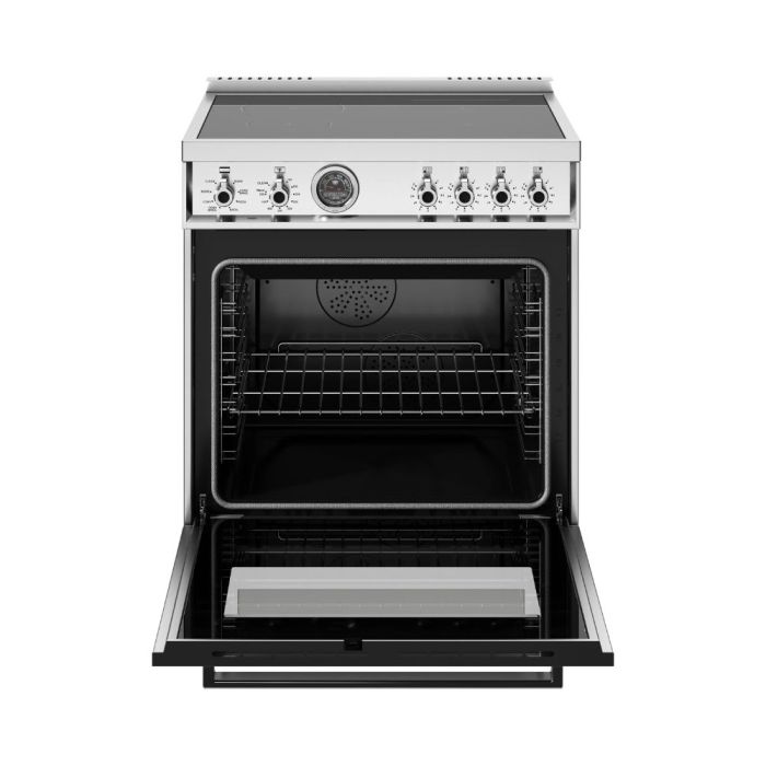 Cuisinière 30 Po. Induction Bertazzoni PRO304IFEPXT  Inox 4 bruleurs     Capacité 4.6 pieds cubes   largeur 30 pouces
