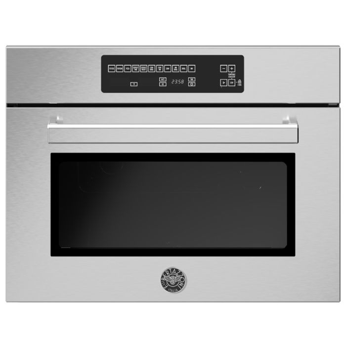 Wall oven  Bertazzoni PROF24SOEX Stainless   Capacity  1.34 cubic feet  1600 Watts  Built-in Width 27 inches