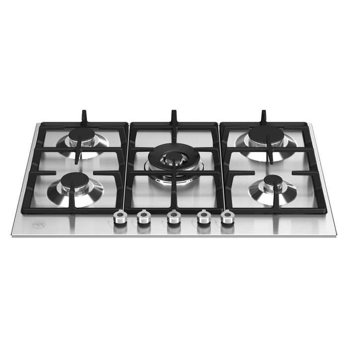 Cooktop Bertazzoni PROF305CTXV Gas 5 elements presented by Corbeil