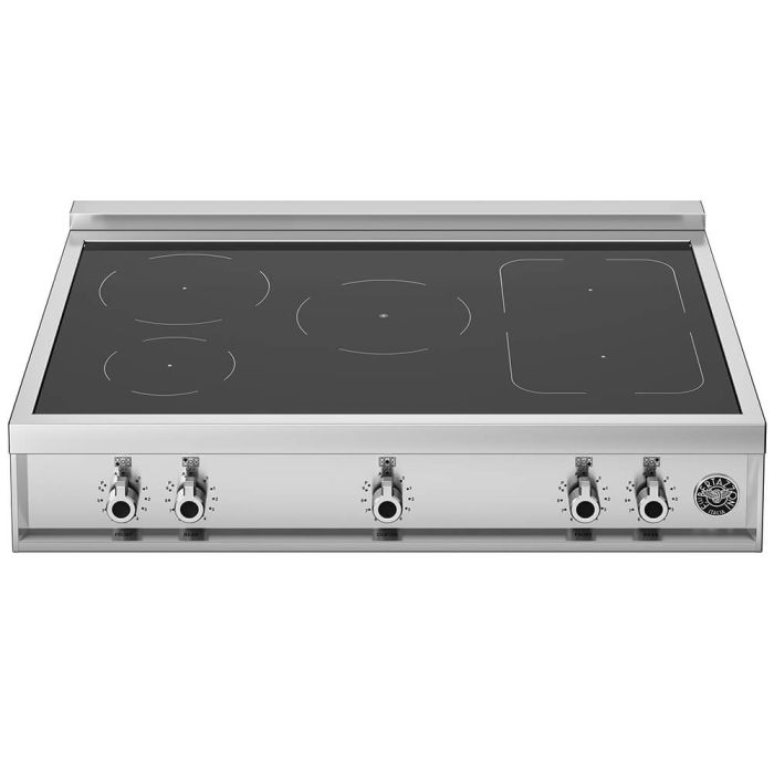Cuisinière 36 Po. Induction Bertazzoni PROF365IRTXT  Inox 5 bruleurs       largeur 36 pouces