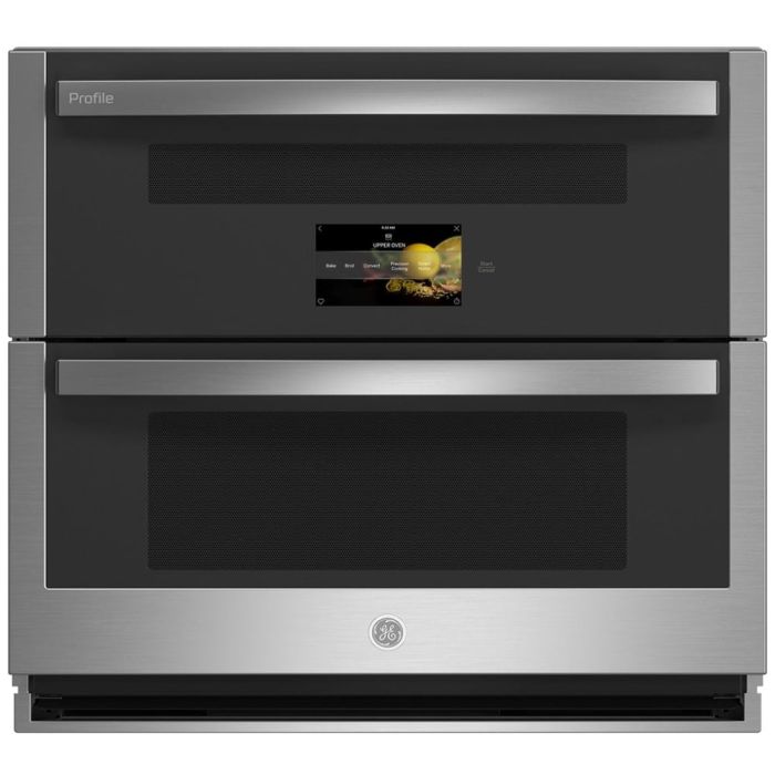 Wall oven  GE Profile PTS9200SNSS Stainless   Capacity  2.8 cubic feet  1700W Watts  Built-in Width 30 inches