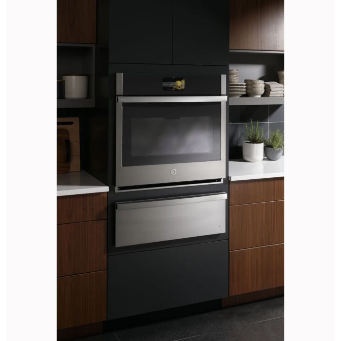 Wall oven  GE Profile PTW9000SPSS Stainless   Capacity  1.9 cubic feet   Built-in Width 29 inches