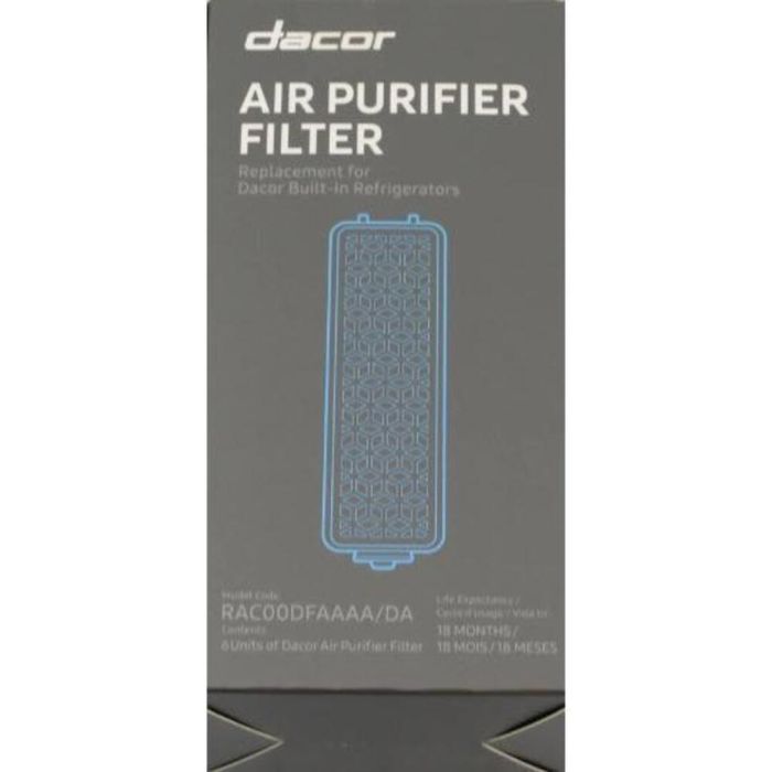Filtre à air Dacor RAC00DFAAAA en Noir présenté par Corbeil Electroménager