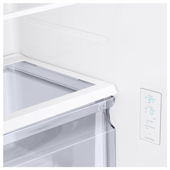 Refrigérateur Samsung RF18A5101SR Inox Portes françaises largeur 33 pouces Capacité 17.5 pieds cubes