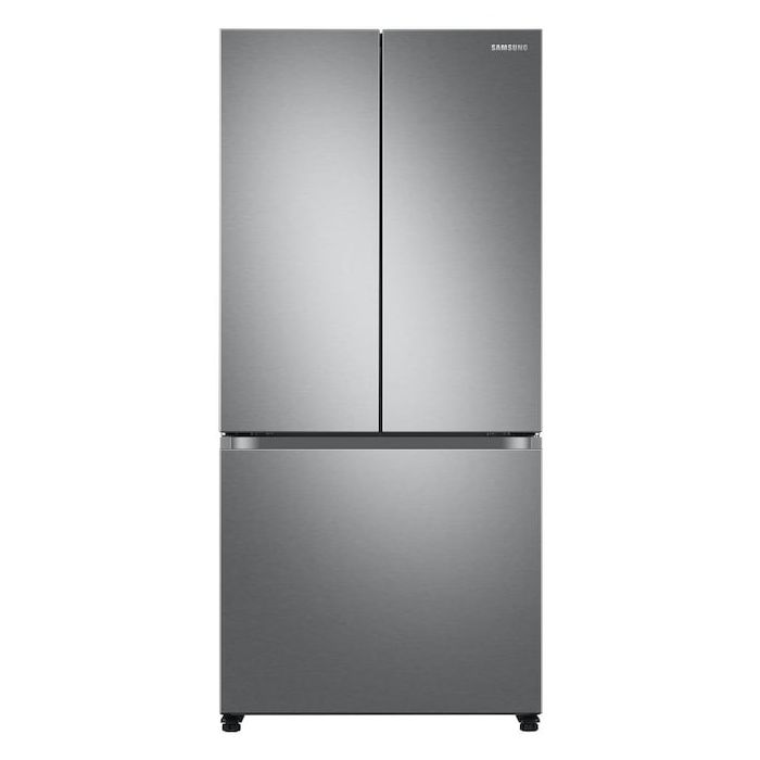 Refrigérateur Samsung RF18A5101SR Inox Portes françaises largeur 33 pouces Capacité 17.5 pieds cubes