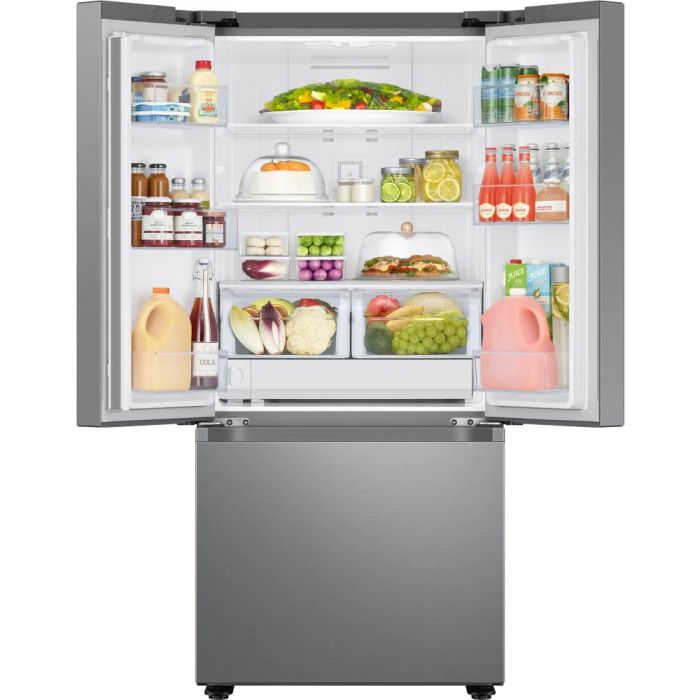 Refrigérateur Samsung RF22A4221SR Inox Portes françaises largeur 30 pouces Capacité 22 pieds cubes
