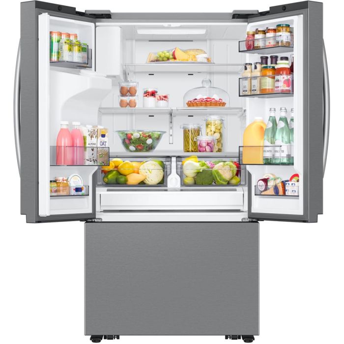 Refrigerator Samsung RF27CG5B30SRAA Stainless  Capacity 25.5 cubic feet French Door   width 36 inches