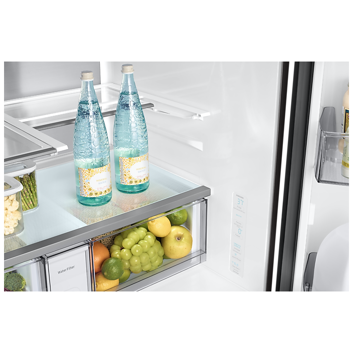 Refrigerator Samsung RF29BB8600QL Stainless  Capacity 28.8 cubic feet French Door   width 36 inches