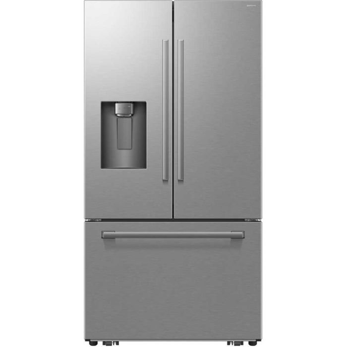 Refrigérateur Samsung RF70H30GERAA Inox Portes françaises largeur 36 pouces Capacité 28.5 pieds cubes