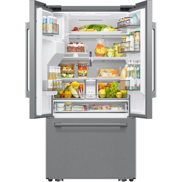 Refrigerator Samsung RF70H30HERAA Stainless  Capacity 29 cubic feet French Door   width 36 inches