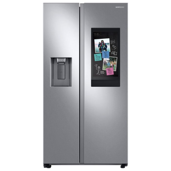 Refrigérateur Samsung RS22T5561SR Inox Côte à côte largeur 36 pouces Capacité 21.5 pieds cubes