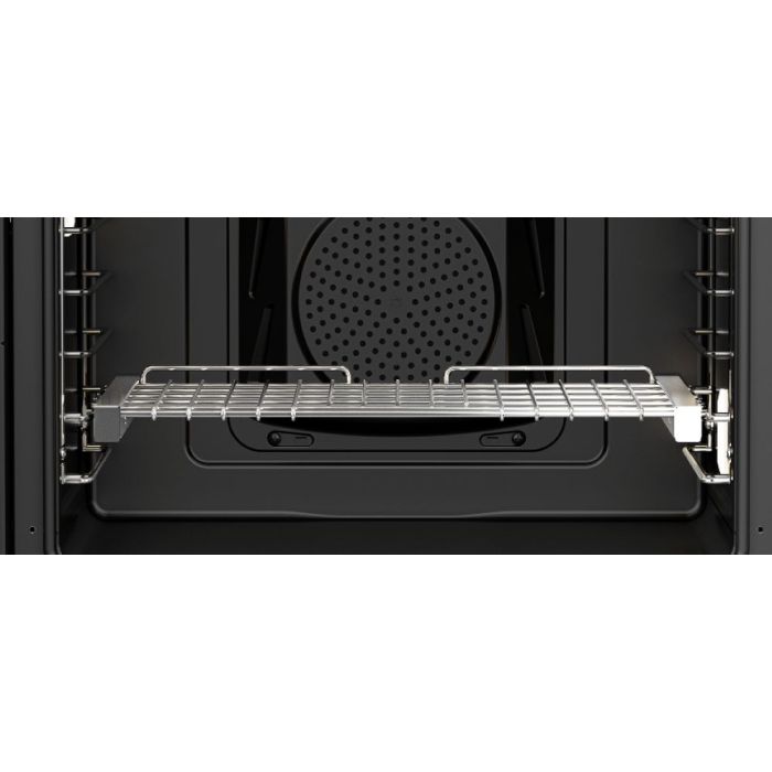 Grille télescopique pour cuisinière ou four mural Blomberg RT3001 en Inox présenté par Corbeil Electroménager