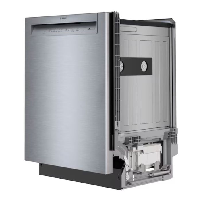 23.56 In. 52 dB Dishwasher Bosch SHE2ADF5N width 24 inches  52 Decibels  8 cycles  Built-in