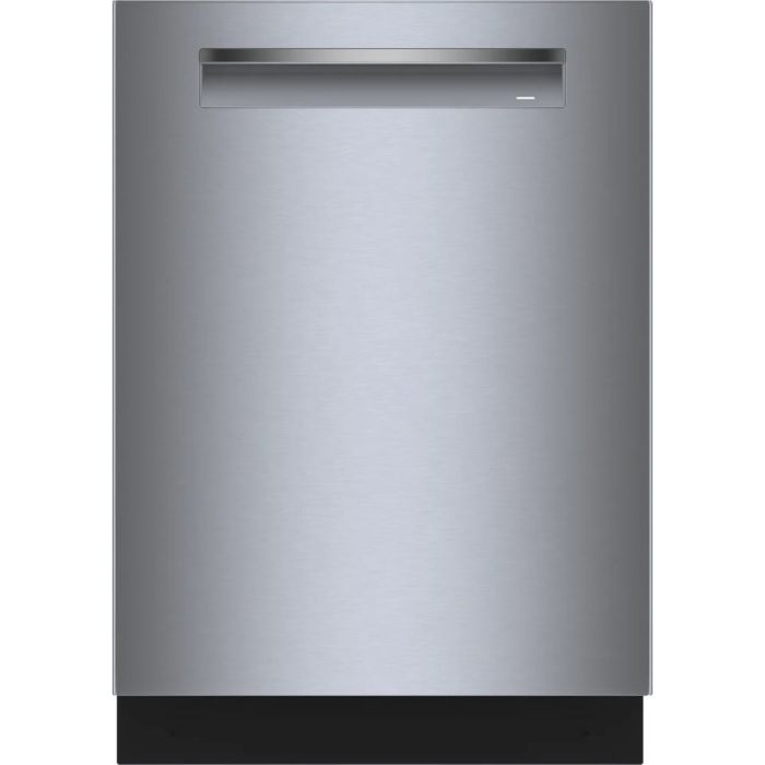 23.54 In. 42 dB Dishwasher Bosch SHP78CM5N width 24 inches  42 Decibels  5 cycles  Built-in