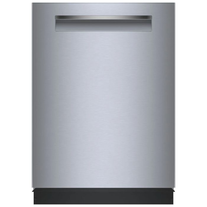 23.54 In. 38 dB Dishwasher Bosch SHP95CM5N width 24 inches  38 Decibels  5 cycles  Built-in