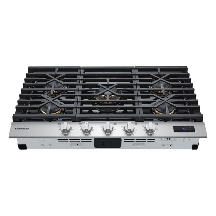 Cooktop Signature Kitchen Suite (SKS) SKSGT3654S Gas 5 elements presented by Corbeil