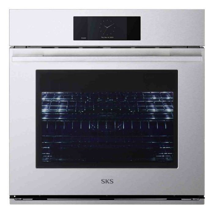 Wall oven  Signature Kitchen Suite (SKS) SKSSV3011MT Stainless   Capacity  4.7 cubic feet  2500 W Watts  Built-in Width 30 inches