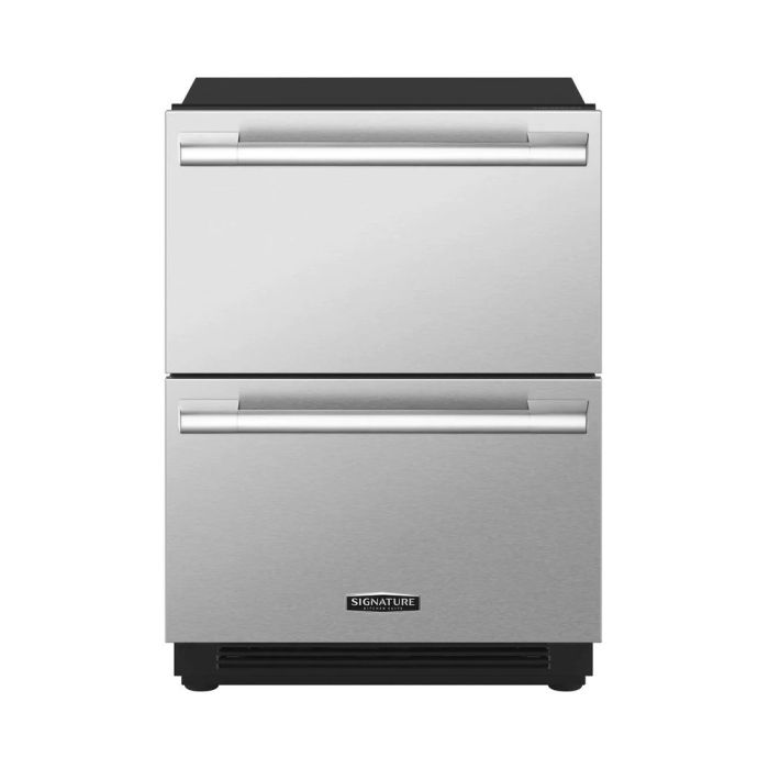 Freezer Signature Kitchen Suite (SKS) SKSUD2402P  Panel Ready capacity 3.4  cubic feet Built-in 24 inches